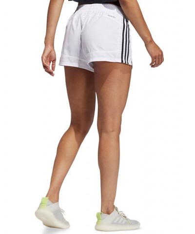 Women's Pacer Woven Training Shorts White $15.24 Shorts