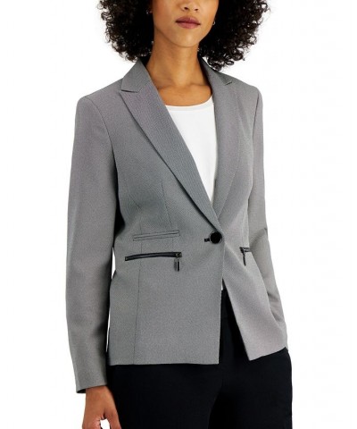 Coordinating Pantsuit White/black $65.00 Suits