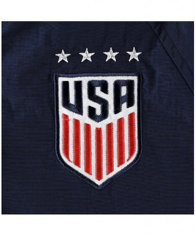 Women's 5th & Ocean by Navy USWNT Throwback Raglan V-Neck Full-Snap Jacket Navy $64.00 Jackets