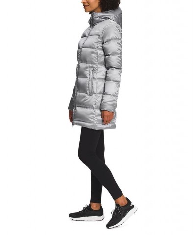 Women's Gotham Hooded Parka Gray $90.65 Coats