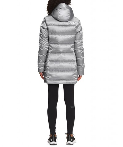 Women's Gotham Hooded Parka Gray $90.65 Coats