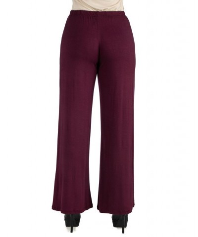 Women's Palazzo Pants Purple $21.55 Pants