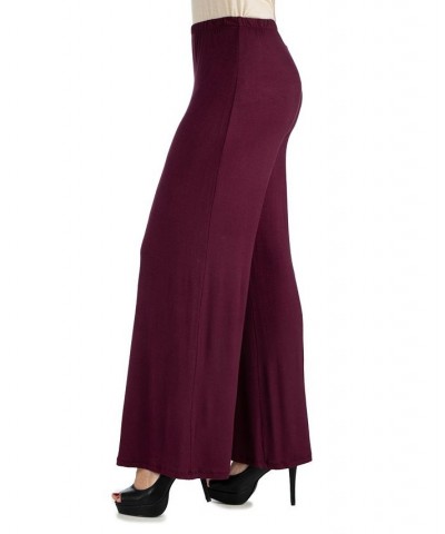 Women's Palazzo Pants Purple $21.55 Pants