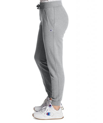 Women's Powerblend Sweatpant Jogger Gray $17.68 Pants