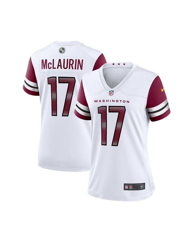 Women's Terry McLaurin White Washington Commanders Game Jersey White $70.00 Jersey