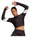 Women's Fit Eversculpt Quarter-Zip Long-Sleeve Top Puma Black $19.48 Tops