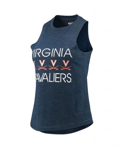 Women's Orange Navy Virginia Cavaliers Tank Top and Pants Sleep Set Orange, Navy $32.50 Pajama