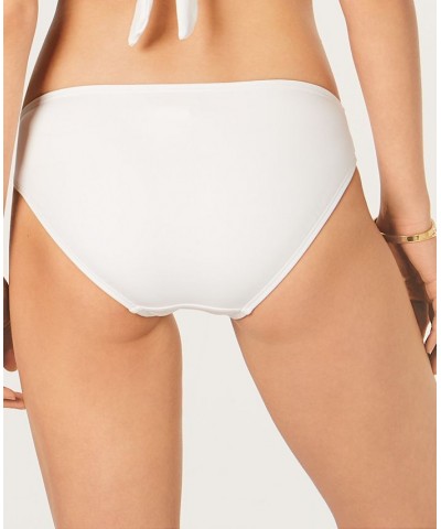 Logo-Ring Bikini Bottoms White $29.76 Swimsuits